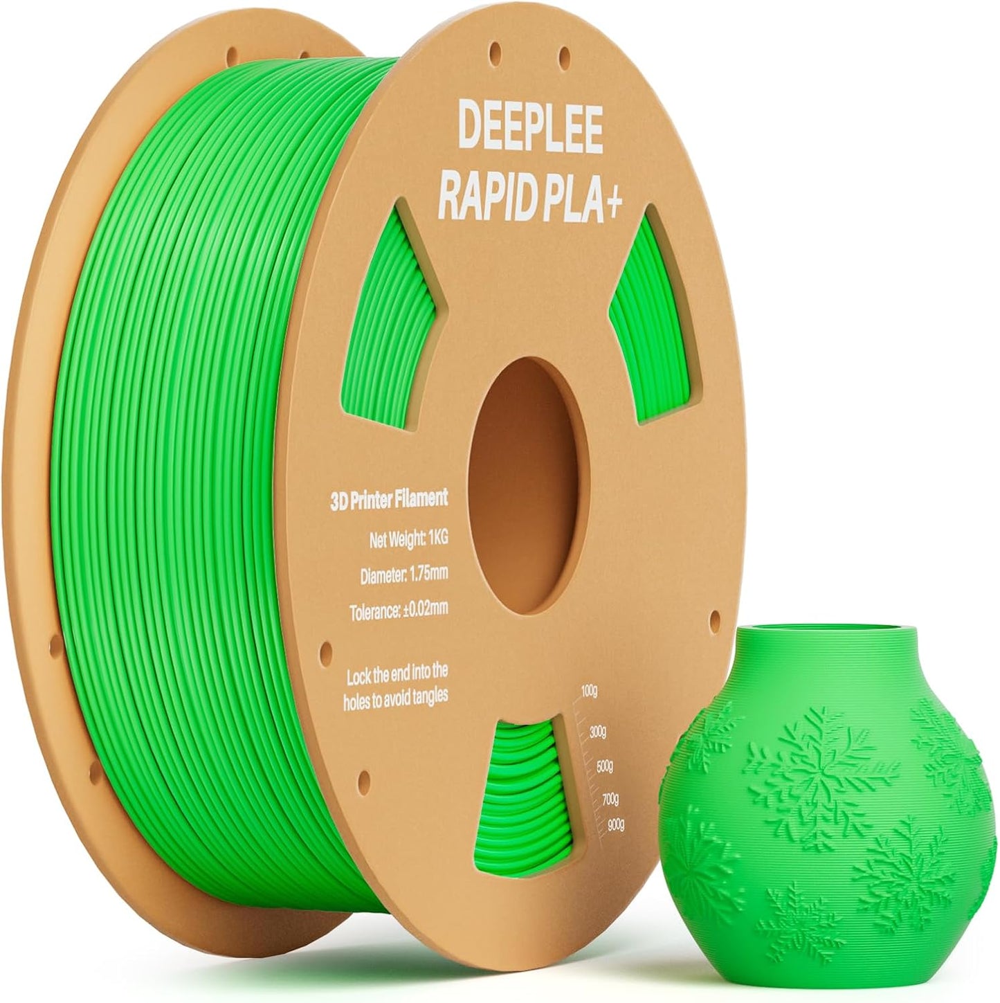 Rapid PLA Plus Filament 1.75Mm High Speed 3D Printer Filament up to 600Mm/s