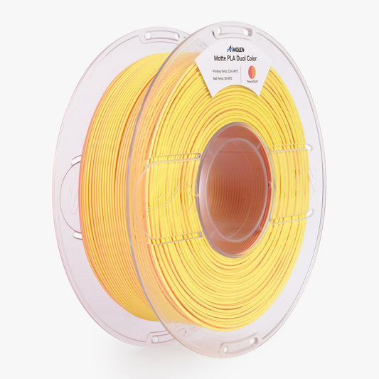 PLA Matte Dual Filament 1.75mm, 1KG/2.2LB
