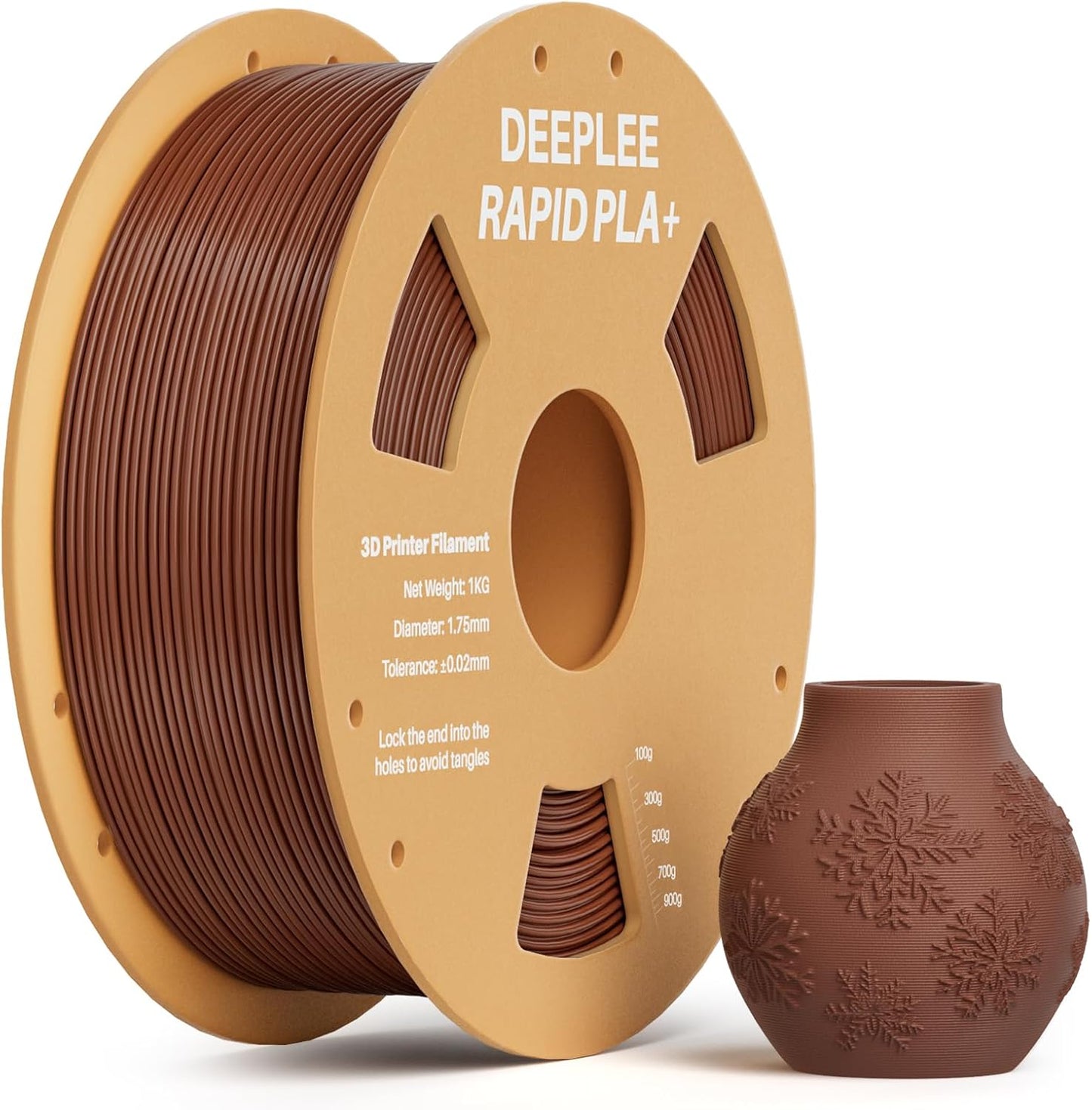 Rapid PLA Plus Filament 1.75Mm High Speed 3D Printer Filament up to 600Mm/s