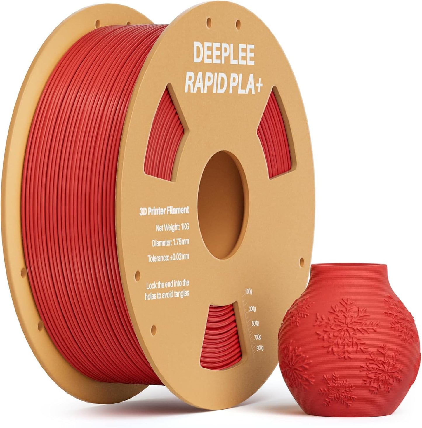 Rapid PLA Plus Filament 1.75Mm High Speed 3D Printer Filament up to 600Mm/s