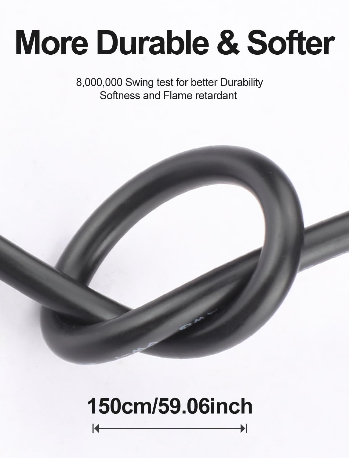 59" inch CFS Extension Cable for Creality K2P/Hi Combo 3D Printer, 6Pin 24 AWG Copper Core Extension Jumper Cord 1.5M with Magnetic Ring