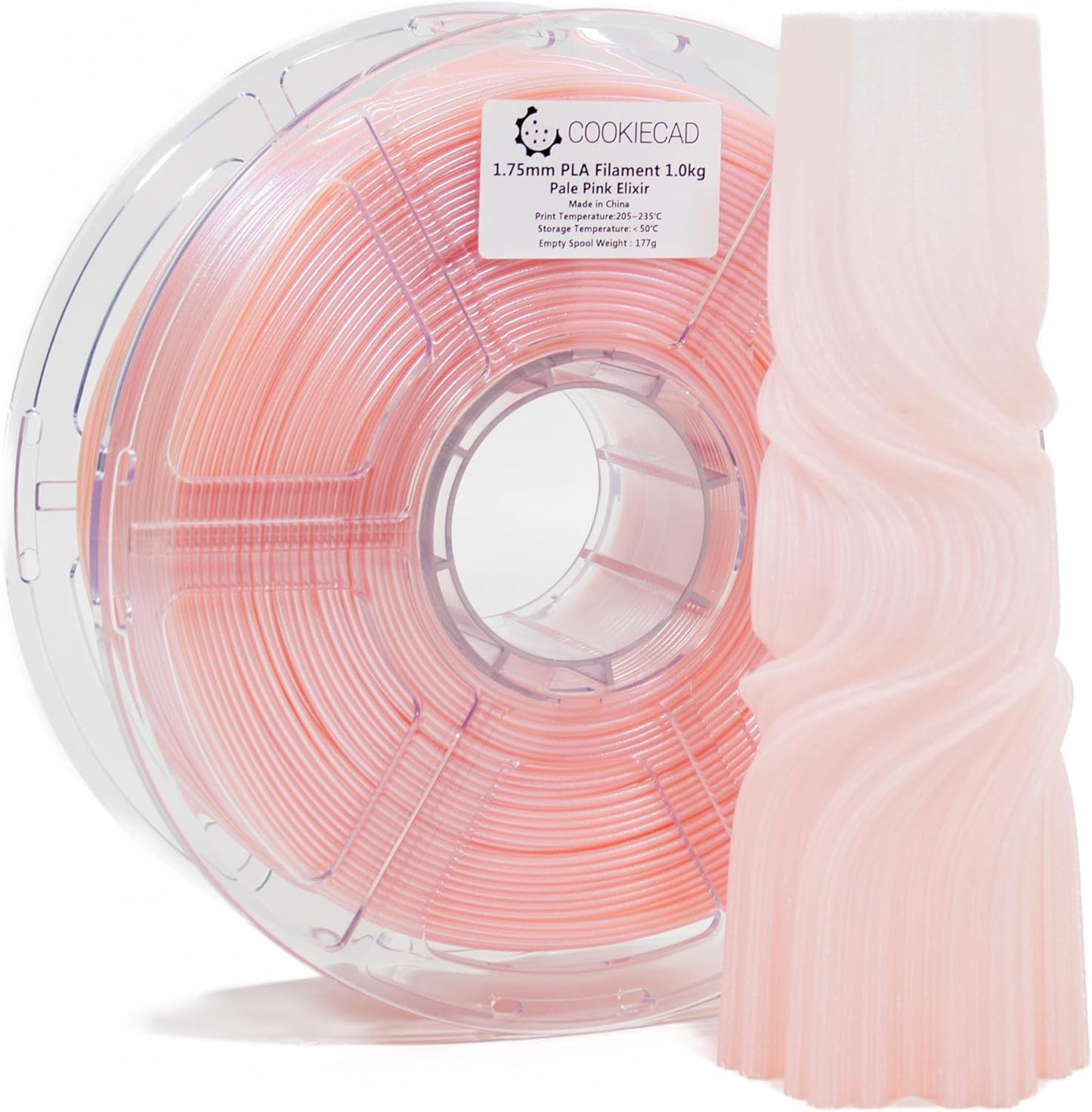 Cookie Cad Elixir PLA Filament 1.75Mm 1Kg Iridescent 3D Printer Filament