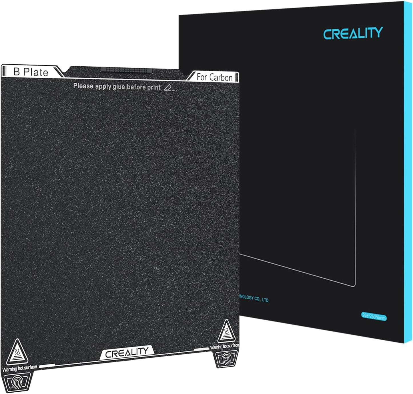 Creality K2 Plus Build Plate, 370X370mm Epoxy Resin Low Heat Surface