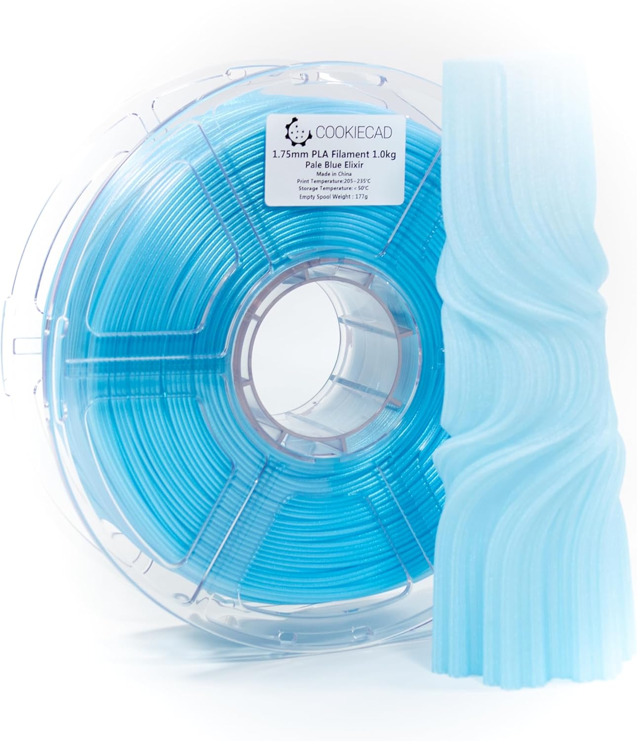 Cookie Cad Elixir PLA Filament 1.75Mm 1Kg Iridescent 3D Printer Filament