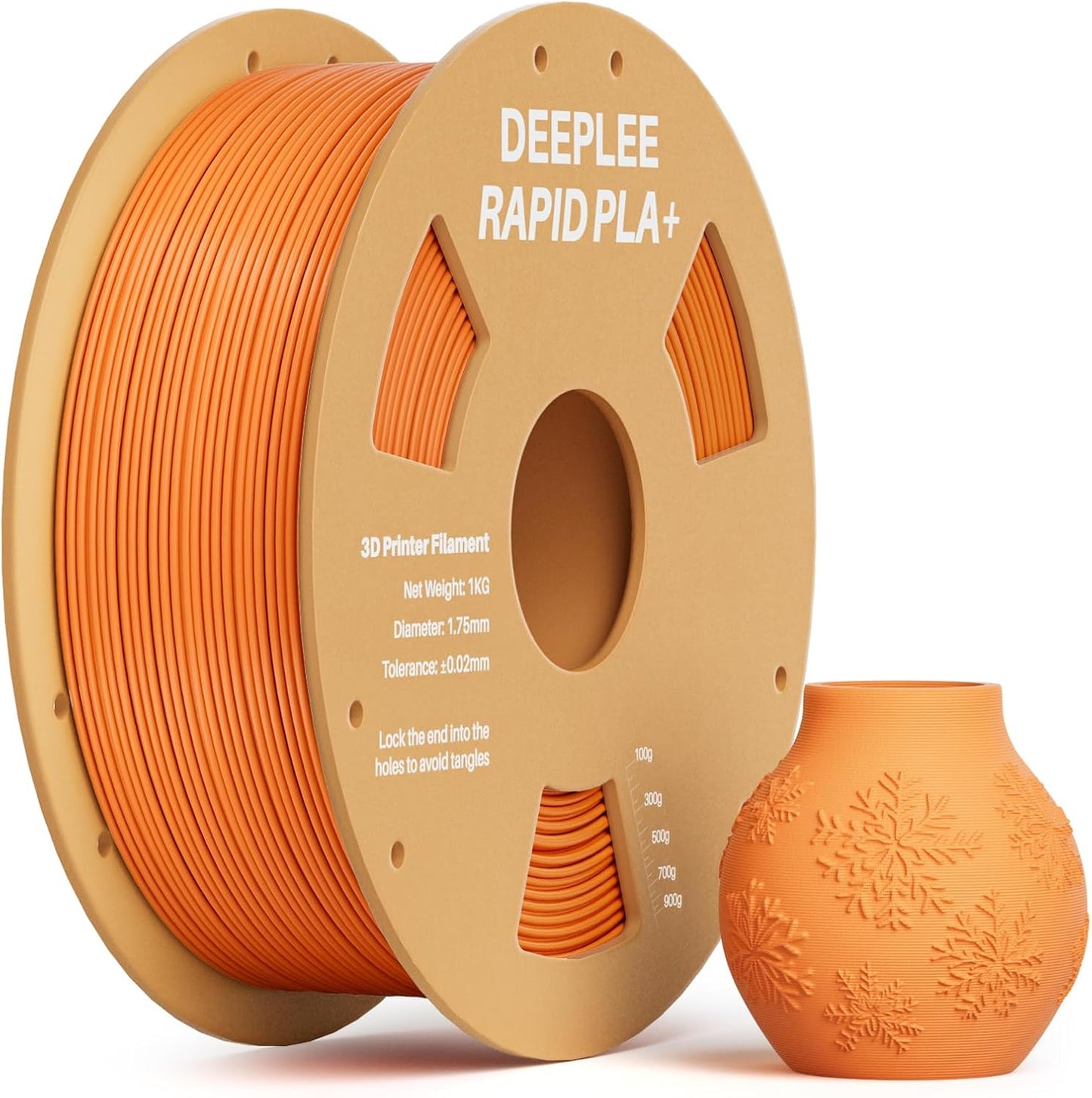 Rapid PLA Plus Filament 1.75Mm High Speed 3D Printer Filament up to 600Mm/s