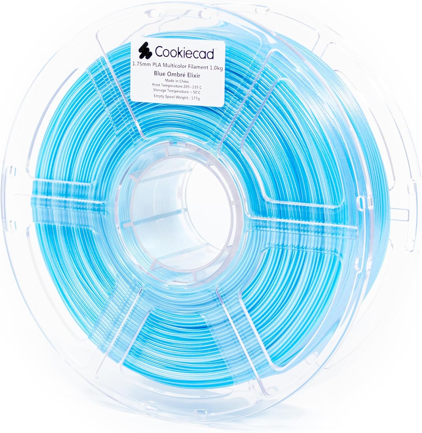 Cookie Cad Elixir PLA Filament 1.75Mm 1Kg Iridescent 3D Printer Filament