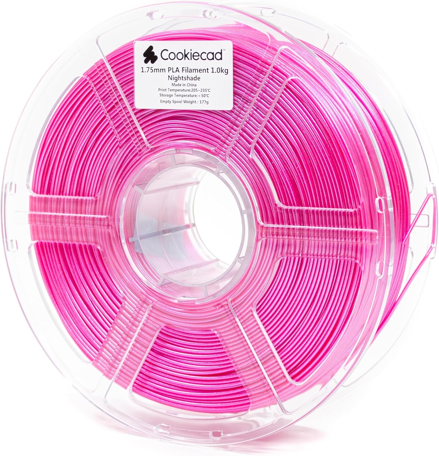 Cookie Cad Elixir PLA Filament 1.75Mm 1Kg Iridescent 3D Printer Filament