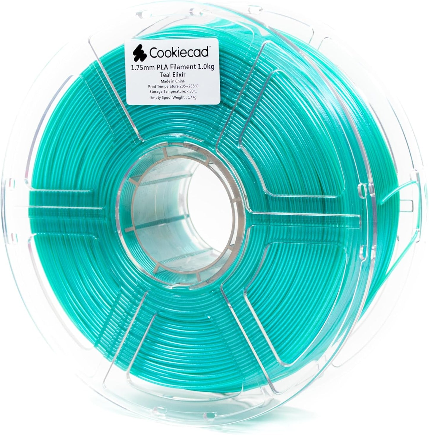 Cookie Cad Elixir PLA Filament 1.75Mm 1Kg Iridescent 3D Printer Filament