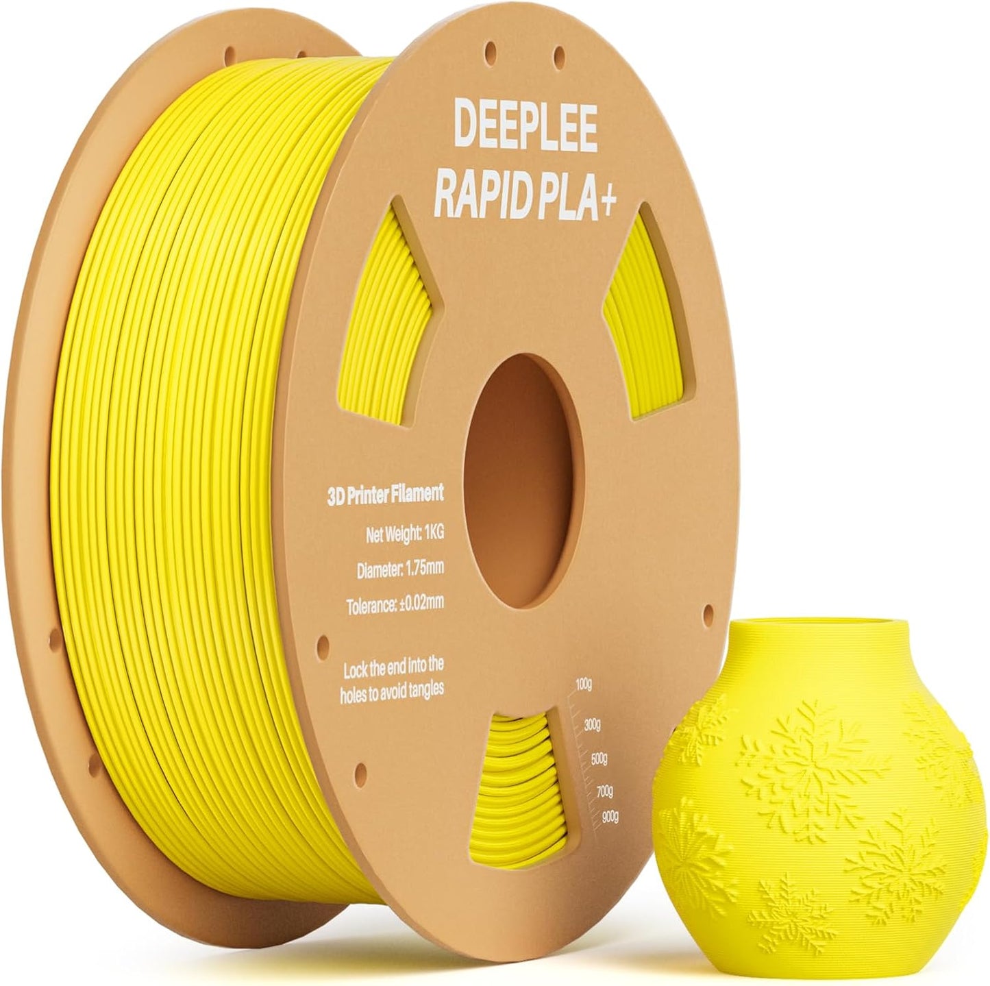 Rapid PLA Plus Filament 1.75Mm High Speed 3D Printer Filament up to 600Mm/s