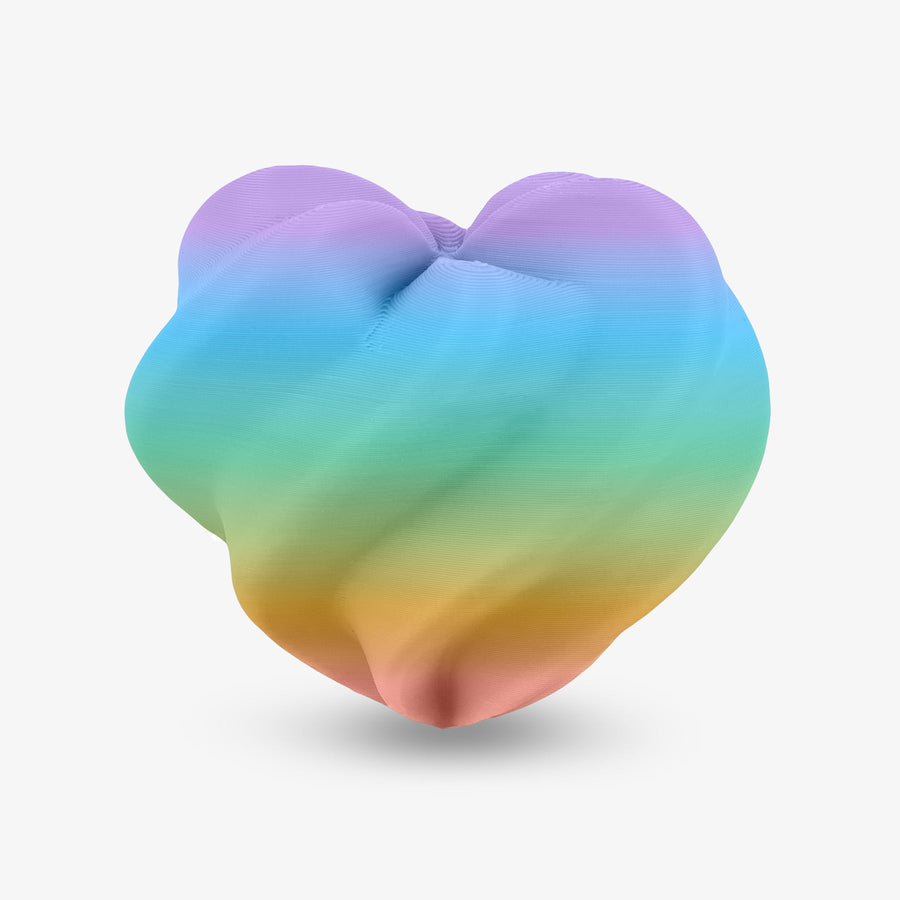 PLA Matte Rainbow Filament 1.75mm, 1KG/2.2LB