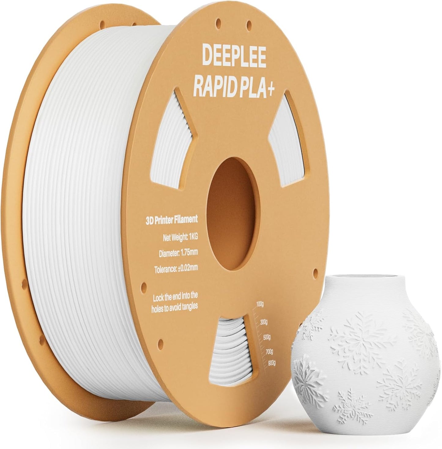 Rapid PLA Plus Filament 1.75Mm High Speed 3D Printer Filament up to 600Mm/s