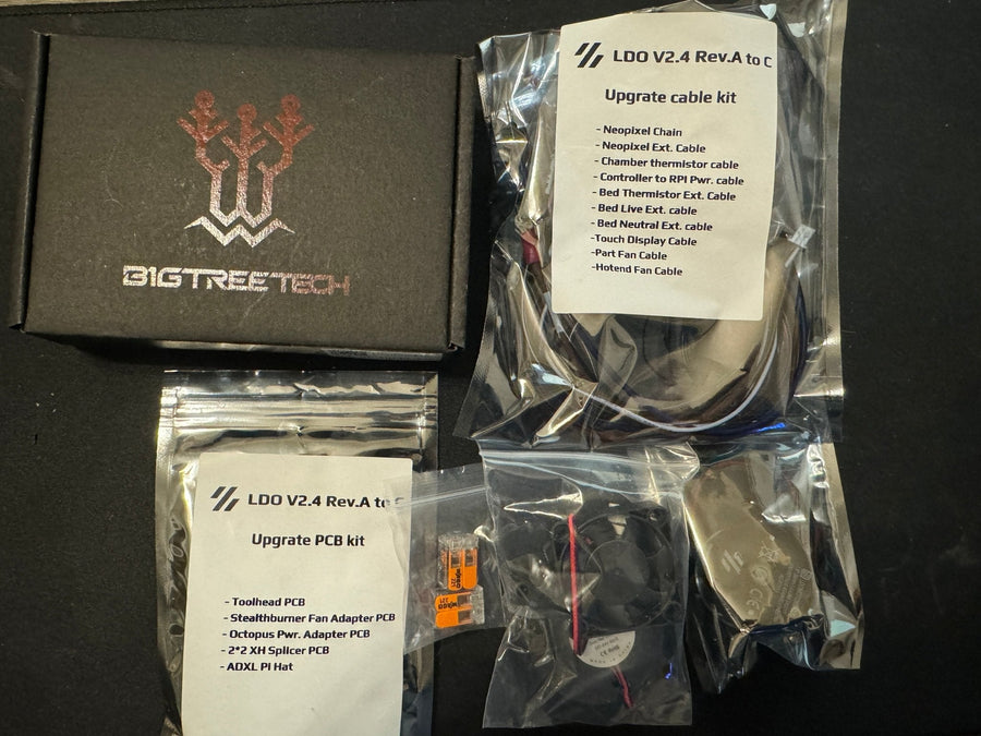 LDO Voron V2.4 Rev.A to Rev.C Upgrade Kit (RevA to RevC)