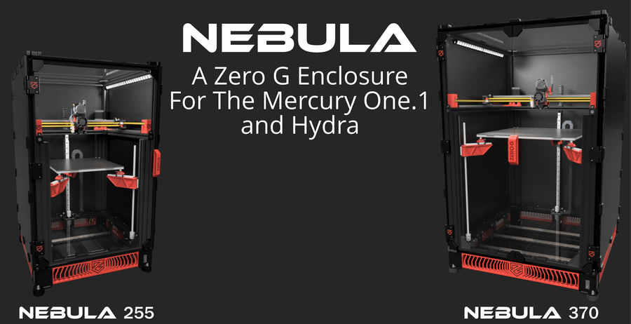 Zero G Mercury One.1 Nebula Frame Kit (Pro and Plus) Multiple Colors