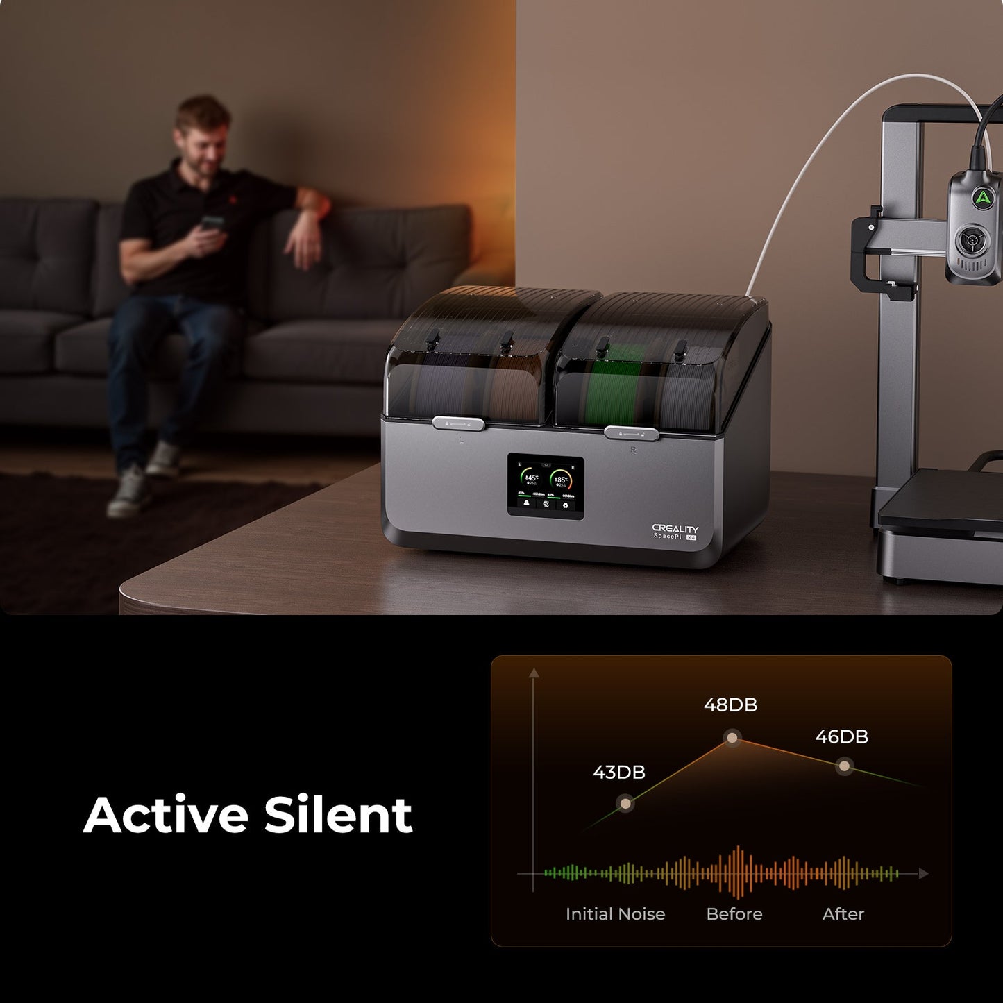 Creality SpacePi X4 Filament Dryer