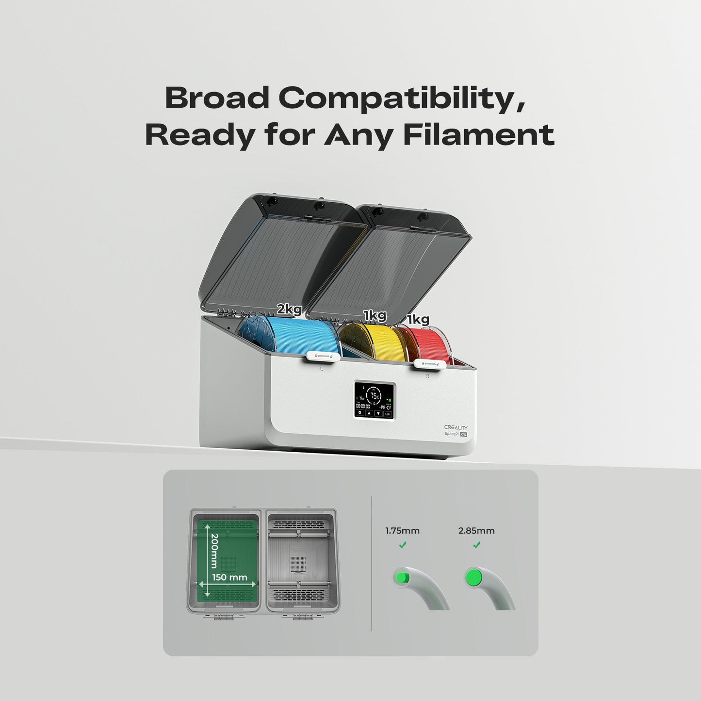 Creality SpacePi X4L Filament Dryer