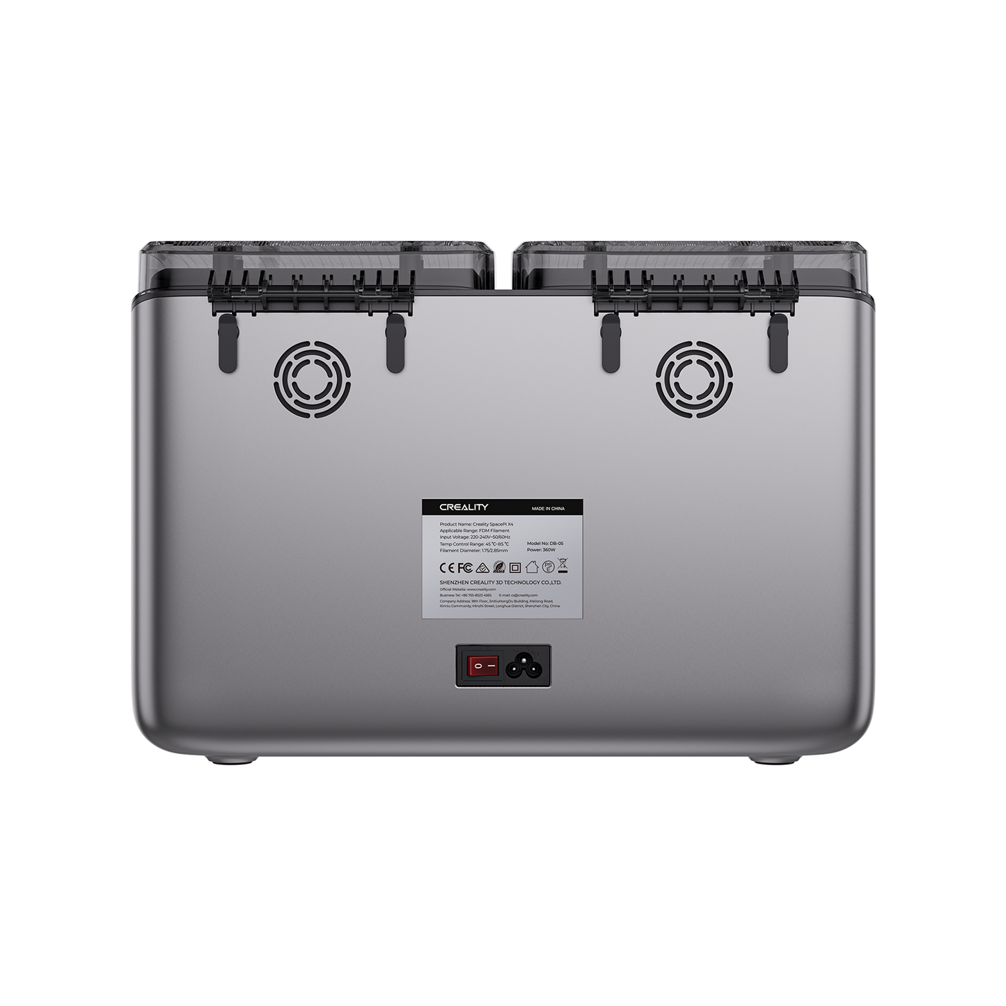 Creality SpacePi X4 Filament Dryer