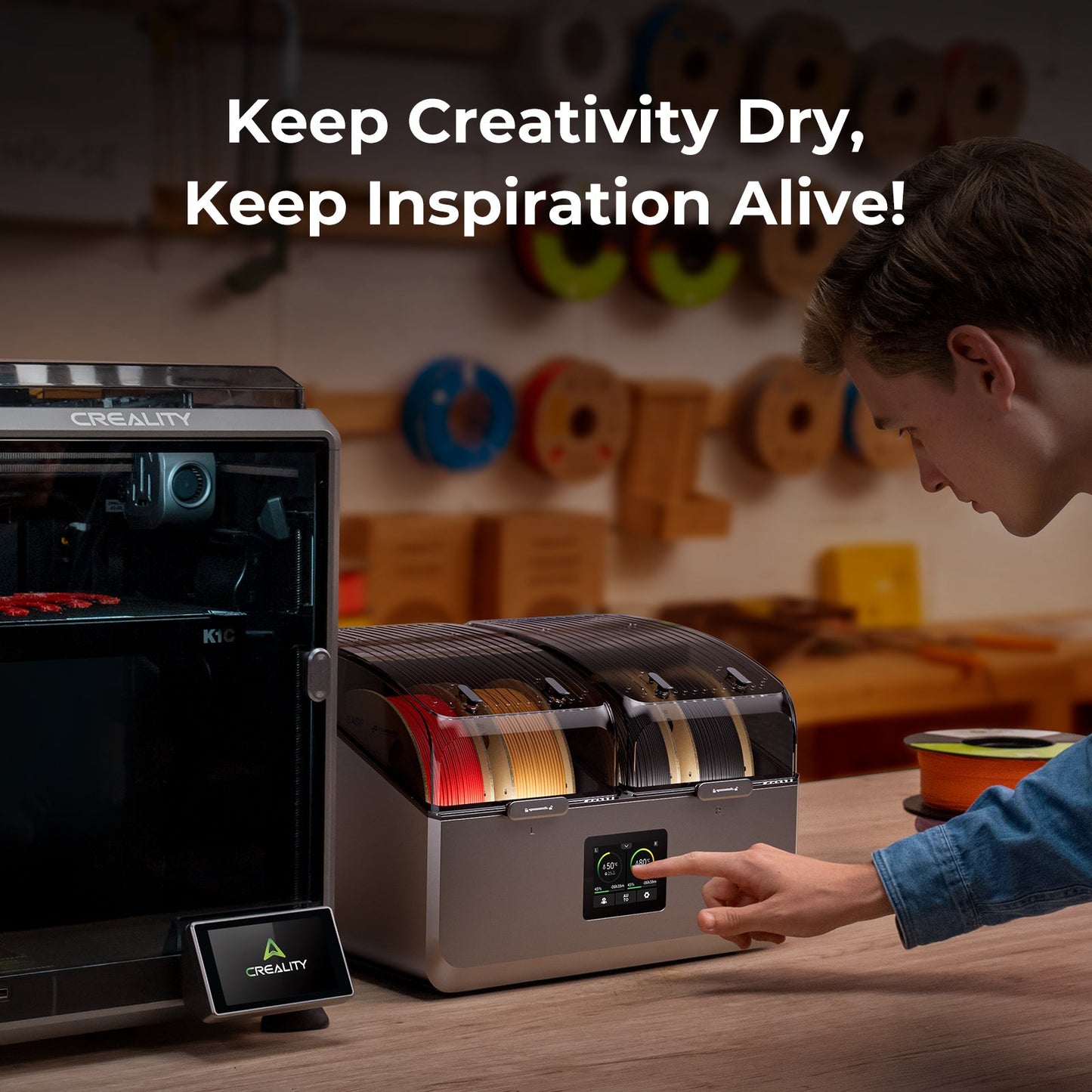 Creality SpacePi X4 Filament Dryer