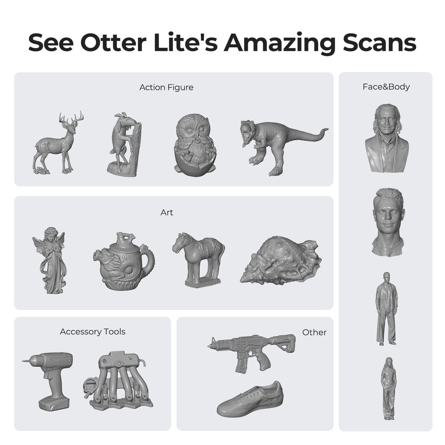 (🔥 Hot Sale) Creality Otter Lite/Basic  3D Scanner