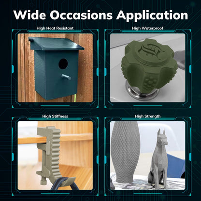 PLA Carbon Fiber 1.75mm, 1KG/2.2LB