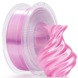 PLA Silk Dual Color Filament 1.75mm, 1KG/2.2LB