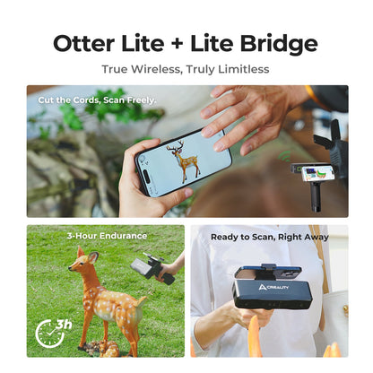 (🔥 Hot Sale) Creality Otter Lite/Basic  3D Scanner