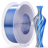 PLA Silk Dual Color Filament 1.75mm, 1KG/2.2LB