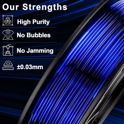 PETG Transparent Variety Pack (4x250g)