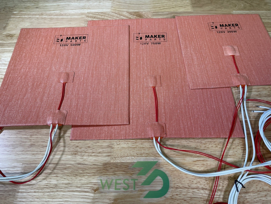 3DMakerParts Silicone Heater / Heating Pad for 3D Printers