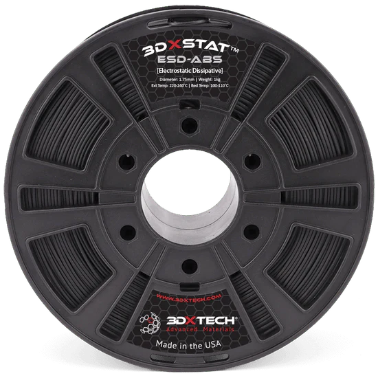 3DXSTAT" ESD-ABS 1.75mm 3D Printer Filament by 3DXTech Made in USA 750g