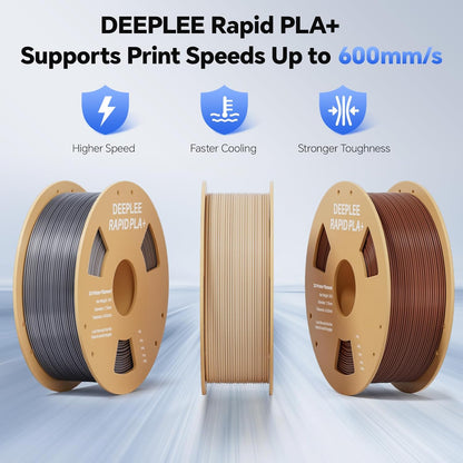 Rapid PLA Plus Filament 1.75Mm High Speed 3D Printer Filament up to 600Mm/s 