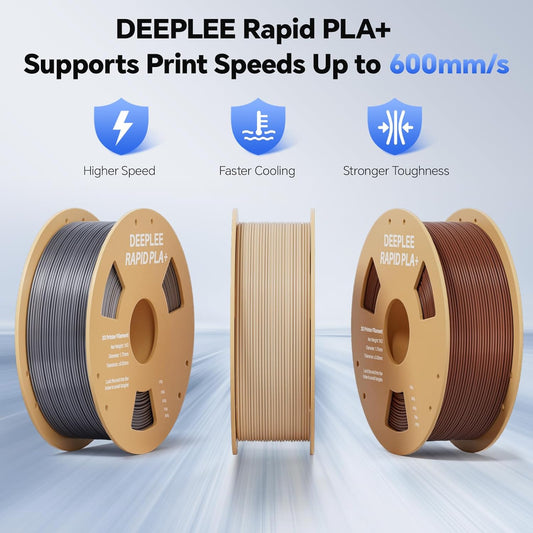 Rapid PLA Plus Filament 1.75Mm High Speed 3D Printer Filament up to 600Mm/s 