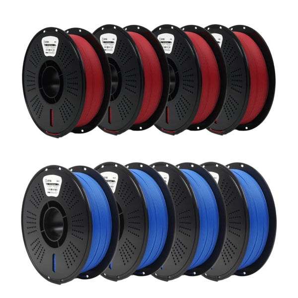 8 x 1kg High Speed PLA Pack - 2 Color Selection (4 per color) - IIID Max & Fremover