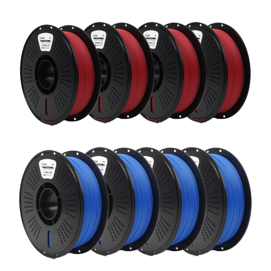 8 x 1kg High Speed PLA Pack - 2 Color Selection (4 per color) - IIID Max & Fremover