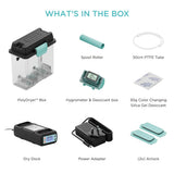 Polymaker 3D Printing Filament Dryer and Storage Box - Polydryer and Polydryer Box for Filament Drying and Sealing with Heat Control, Compatible with PA Nylon, PLA, PVB, PETG, ABS, TPU 1.75Mm 2.85Mm