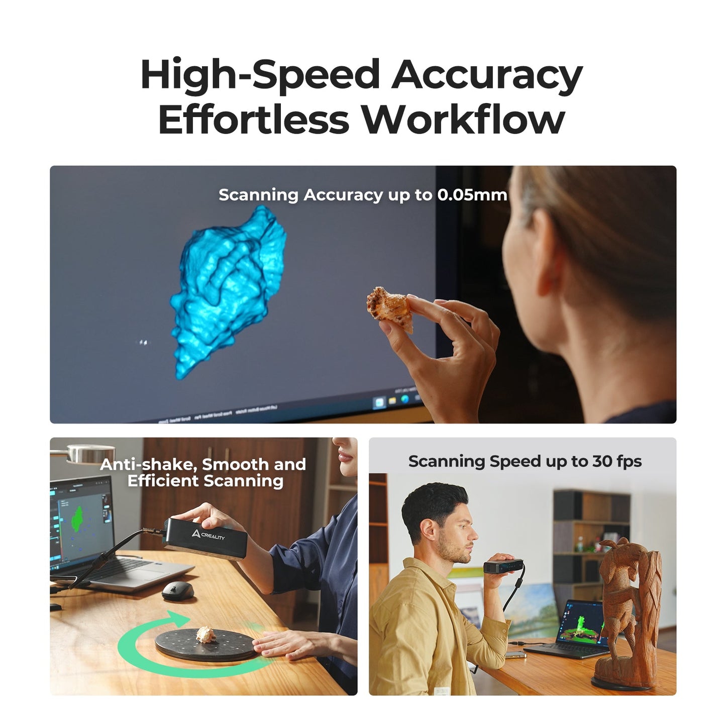 (🔥 Hot Sale) Creality Otter Lite/Basic  3D Scanner