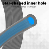 Star Shape Ultra Low Friction PTFE Tubing