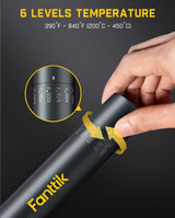 Fanttik T1 Max Soldering Iron Kit 7 Seconds Fast Heating(390°F-840℉), Auto Sleep, 4 Precision Soldering Tips, 360° Swivel Stand, Soldering Iron for Precision Repair