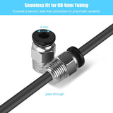 10 PCS Premium PC4-M10 Bowden Tube Coupler Male Compatible with  3D Printers & Splitters