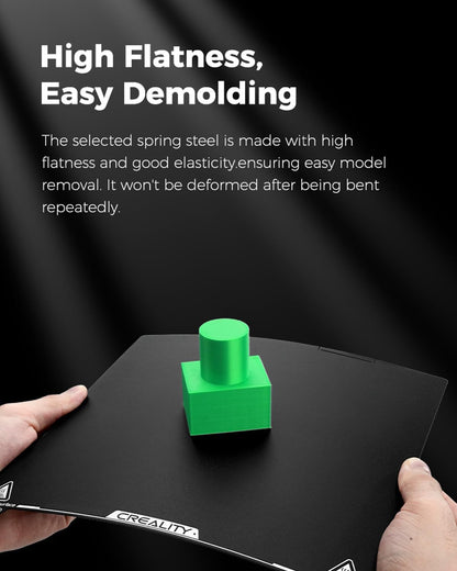 Creality K2 Plus Build Plate, 370X370mm Epoxy Resin Low Heat Surface 