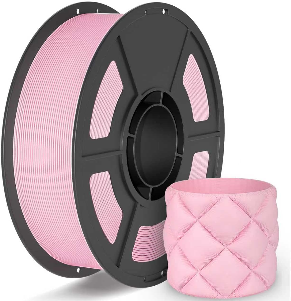 iSanmate Matte PLA Filament 1.75Mm Clown Red PLA 1Kg (2.2Lbs)