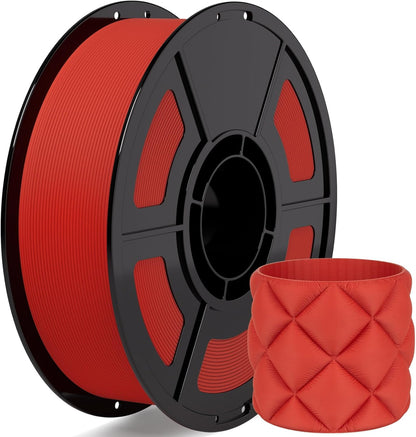 iSanmate Matte PLA Filament 1.75Mm Clown Red PLA 1Kg (2.2Lbs)
