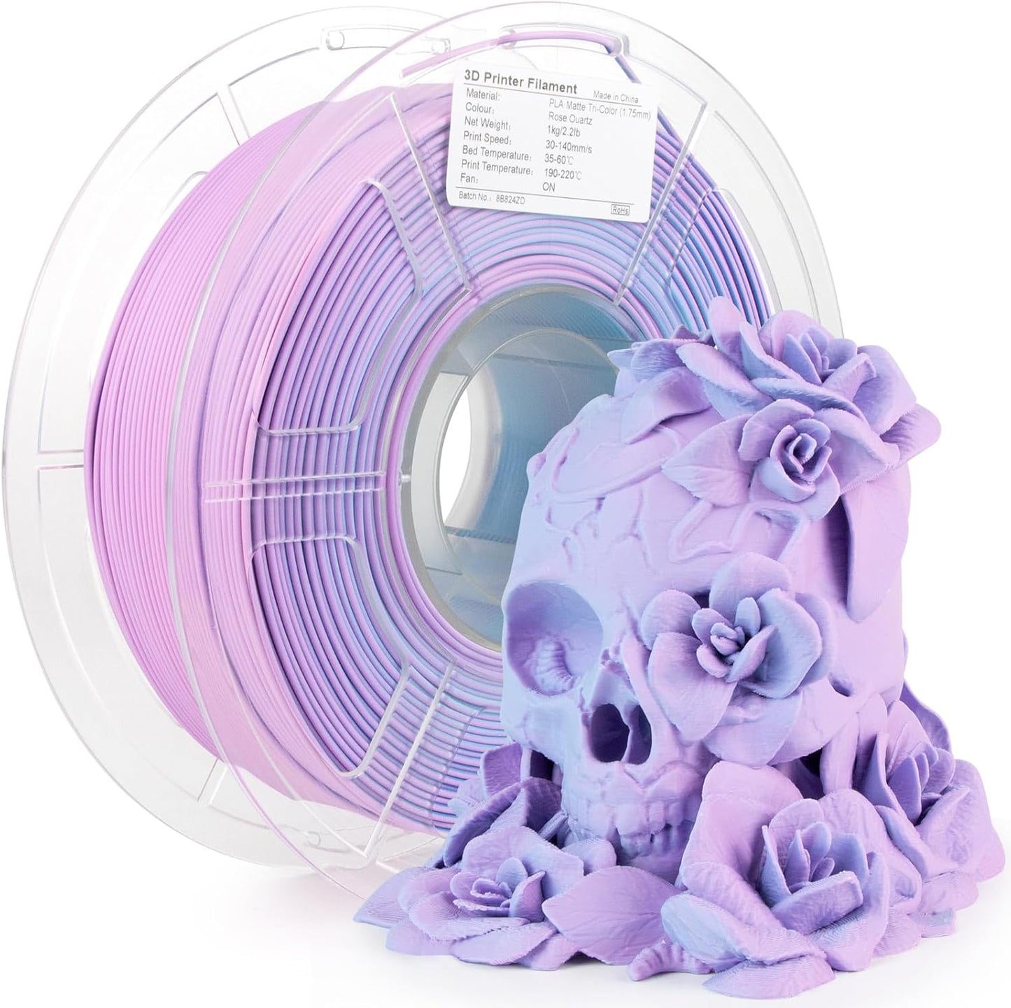iSANMATE 3D Printer Filament - PLA+ 1.75Mm, High Speed, Dimensional Accuracy 0.02Mm, 1Kg Spool (2.2Lbs)