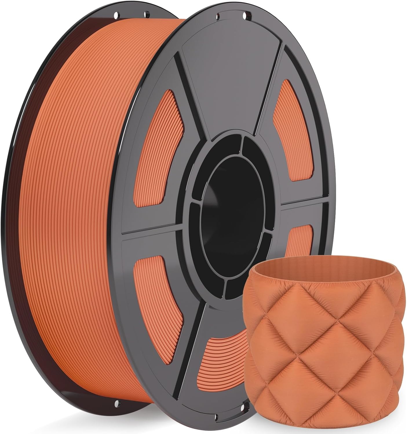 iSanmate Matte PLA Filament 1.75Mm Clown Red PLA 1Kg (2.2Lbs)