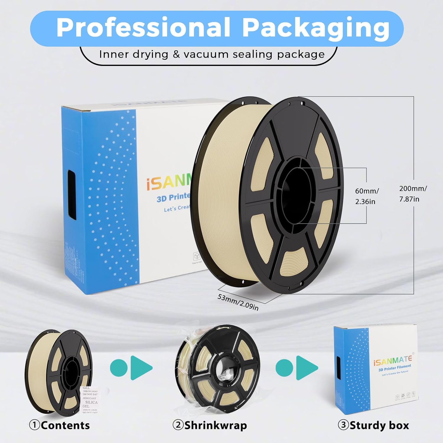 iSanmate Matte PLA Filament 1.75Mm Clown Red PLA 1Kg (2.2Lbs)