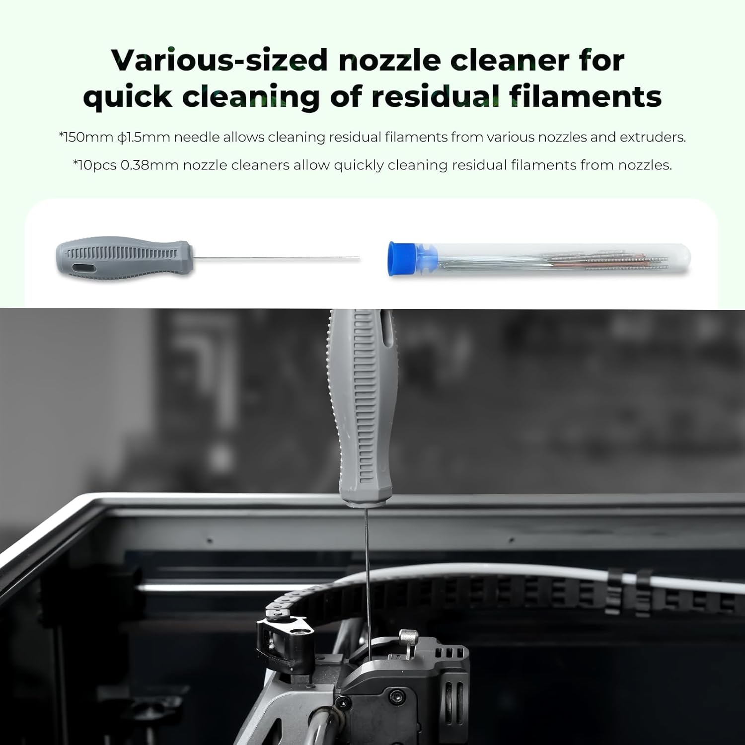 Creality 3D Printer Tool Kit, 74Pcs Assembly, Removal, Filament Cutting, etc...