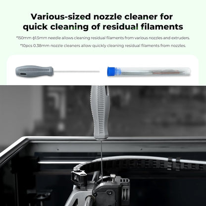 Creality 3D Printer Tool Kit, 74Pcs Assembly, Removal, Filament Cutting, etc...