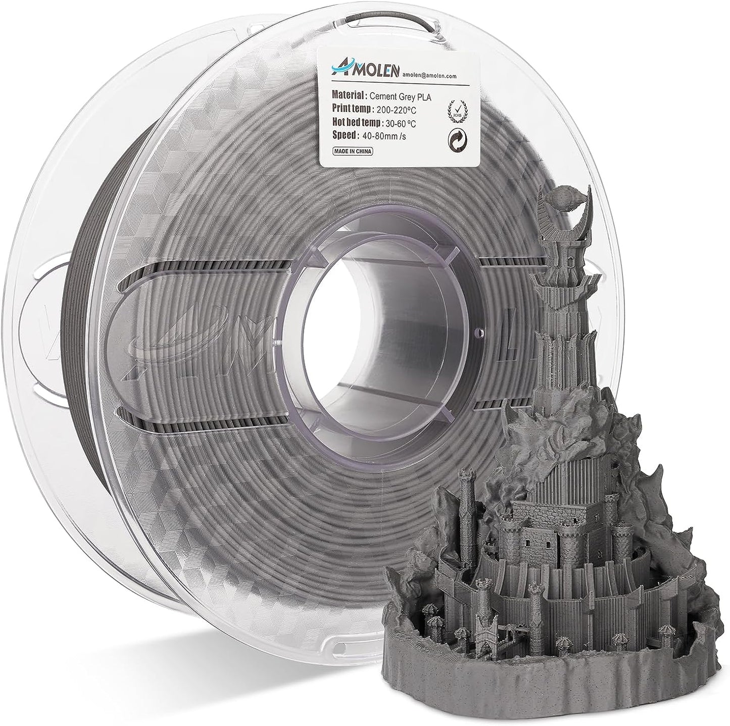 PLA Marble 1.75mm, 1KG/2.2LB