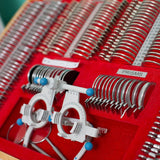 K2 Plus Extruder Replacement Spring, 5Pcs 304 Stainless Steel, 6mm OD, 0.6mm Wire Size, 15mm Free Length, (Silver)