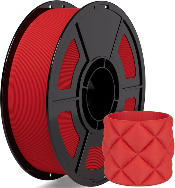 iSanmate Matte PLA Filament 1.75Mm Clown Red PLA 1Kg (2.2Lbs)