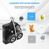 K2 Extruder Gear (2 Pcs) K2 plus Extruder  Upgrade Gears Kit All Metal Filament Drive Extruder Gear for K2 plus 3D Printer Accessories Parts